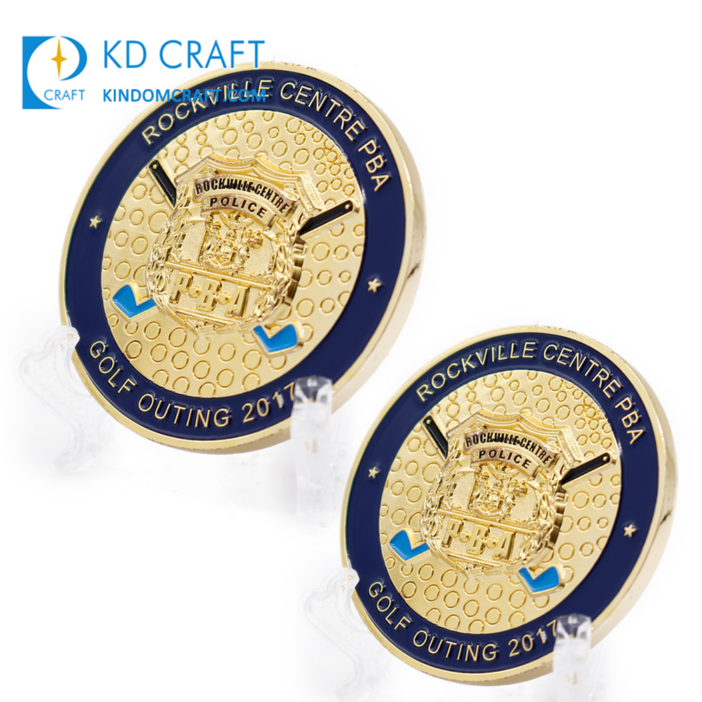 3D Custom Gold Military Police Army Chief Challenge Coin