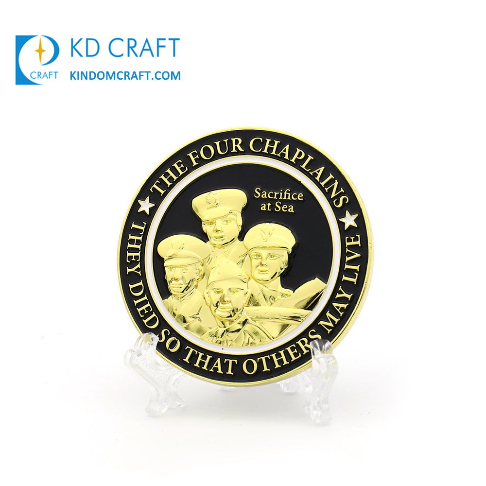 metal memory of the hero honor customized commemoratives challenge coins