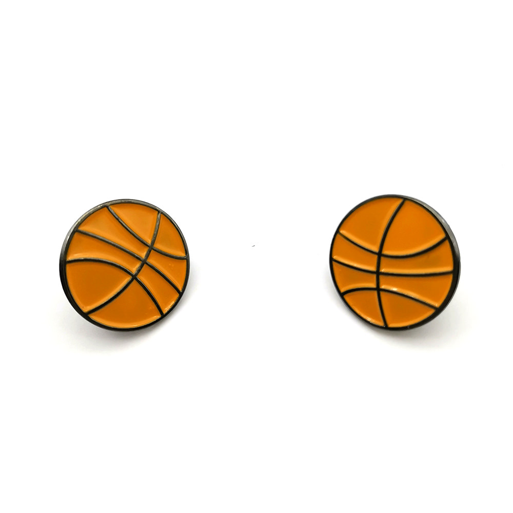 Custom Lapel Pin Badge metal sports basketball enamel pin